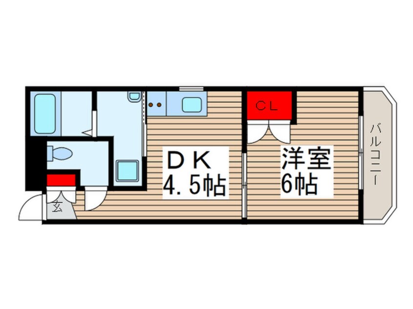 間取図 ウィンベルデュエット松戸