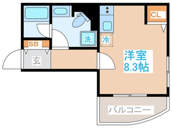 間取図 FIRM西新宿