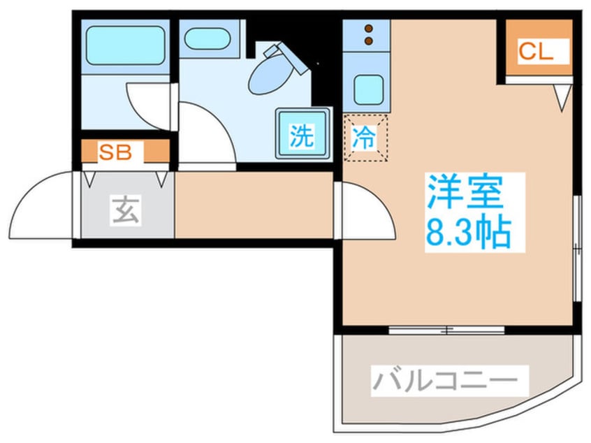 間取図 FIRM西新宿