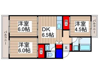 間取図 ハイツ鶴ヶ舞