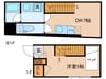 BellStage　新宿四谷 1DKの間取り