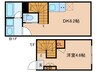 BellStage　新宿四谷 1DKの間取り