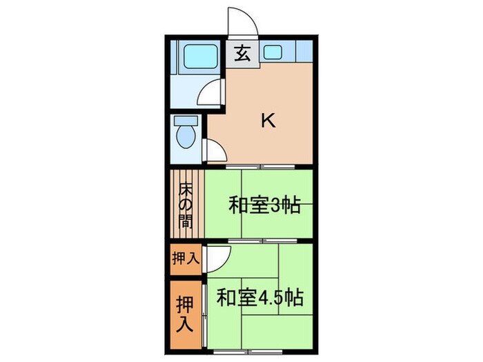 間取り図 やよい荘