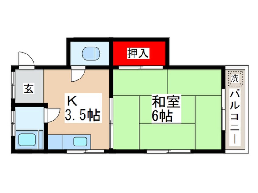 間取図 みつわマンション