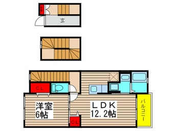 間取図 プラーンドルⅣ