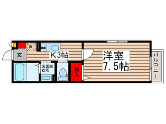間取図 プルミエコート