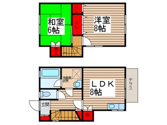 間取図 渋谷テラス