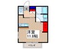 プライムコート 1Rの間取り