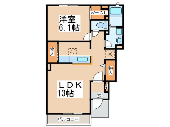 間取り図 ファミール　コスモス