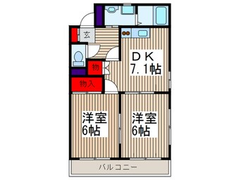 間取図 サンフィットイシイ