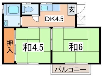 間取図 第２鈴木ハイツ