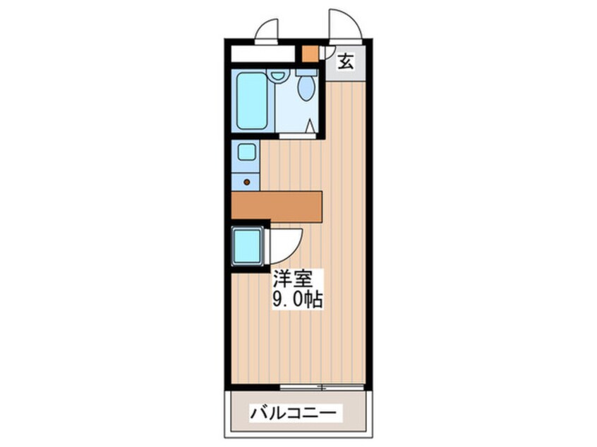 間取図 鷹の台ハイツ