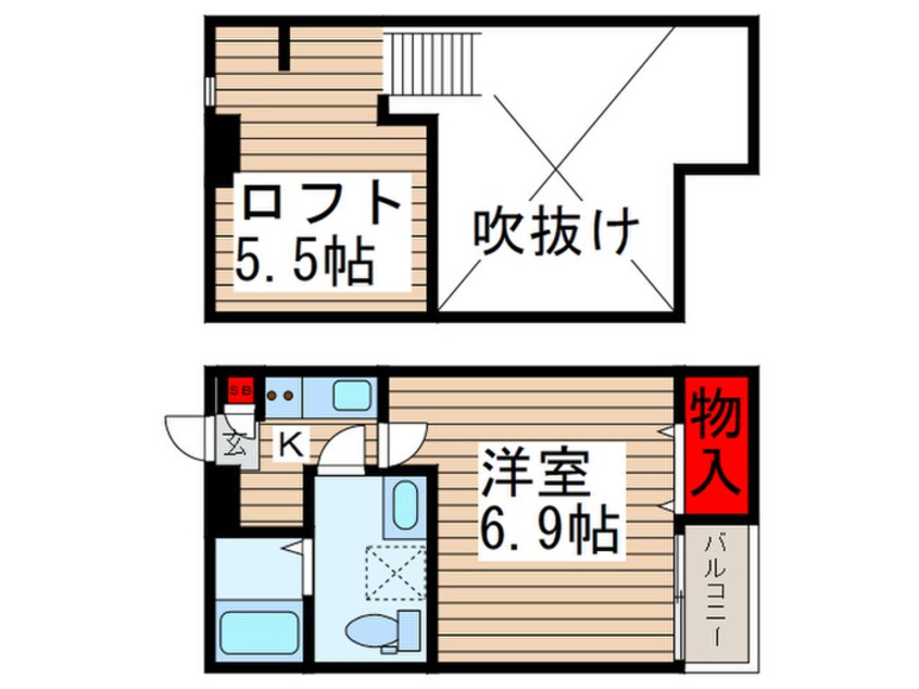 間取図 ドルフ柏