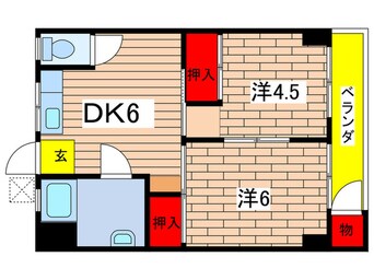 間取図 浜田ビル