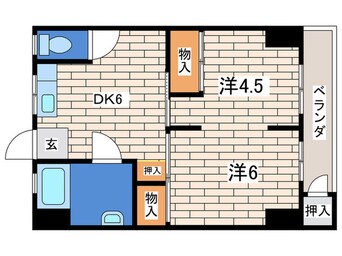 間取図 浜田ビル