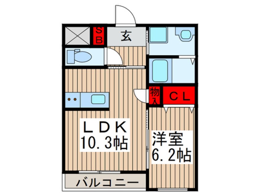 間取図 グランディール西大宮