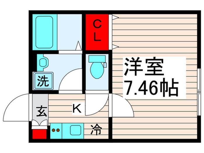間取り図 グランシャレー高野