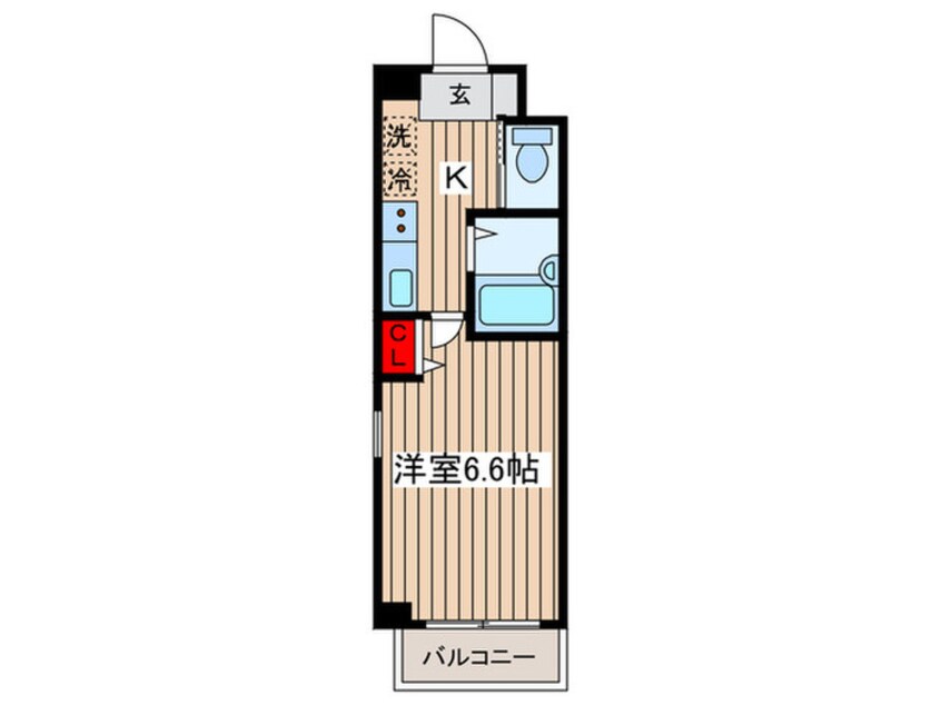 間取図 レジディア中野富士見台