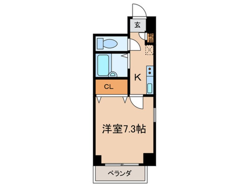 間取図 レジディア中野富士見台