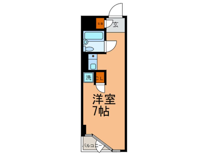 間取図 ｺﾅﾄﾙﾃｯｸ(210)