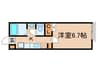 ｿﾚｲﾕｴｰ 1Kの間取り