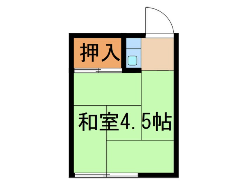 間取図 川井荘