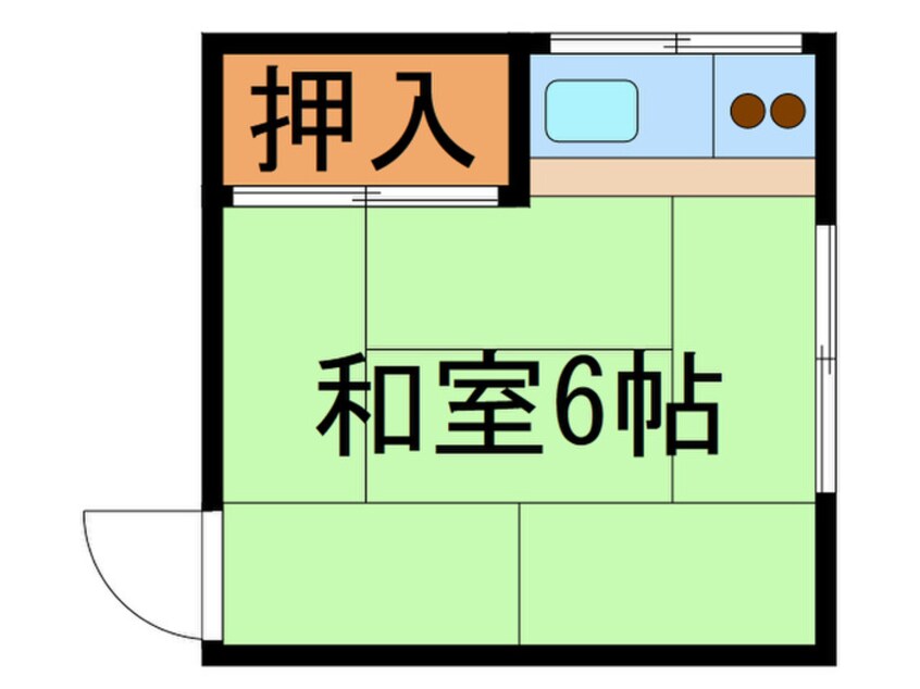 間取図 川井荘