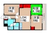 ダイキビル 3LDKの間取り