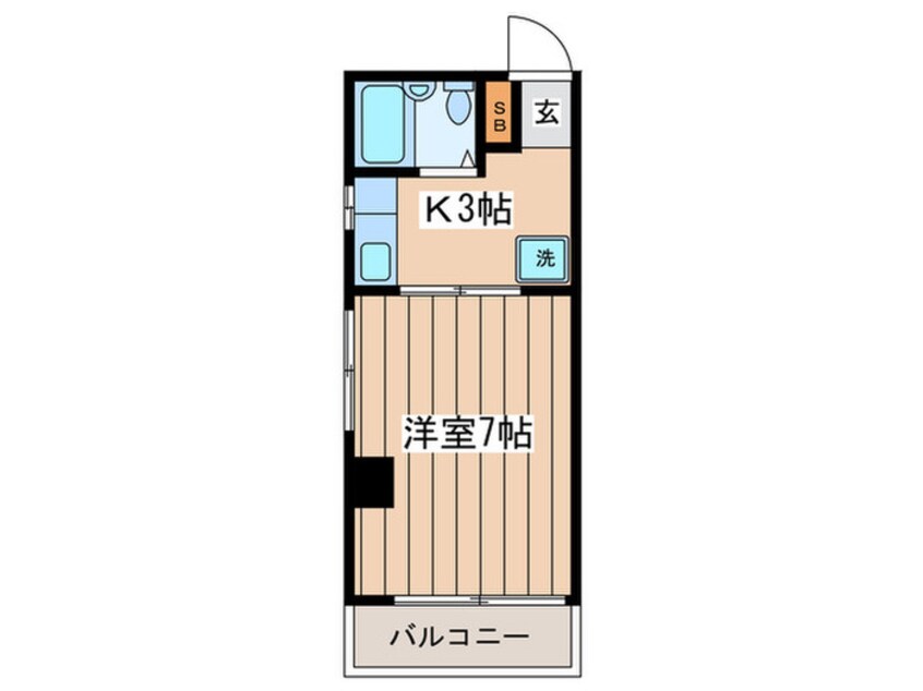 間取図 シンセリティ津田