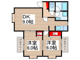 間取図 富士見野ビル