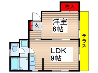 間取図 メゾン桜風