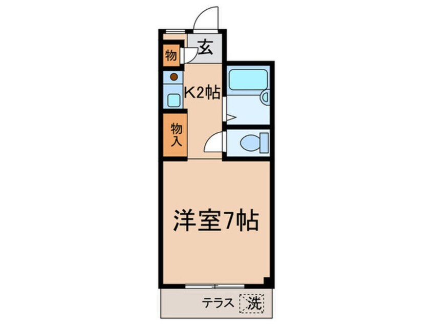 間取図 第一マルニハイツ