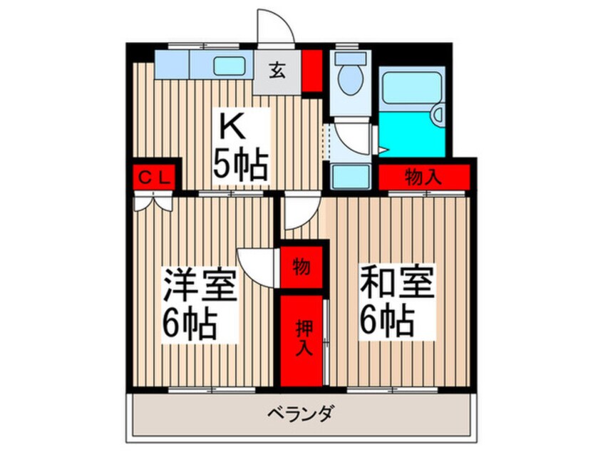 間取図 プティシャトレＪＩＳ