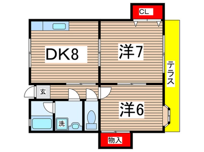 間取図 ハウディ－Ｋ