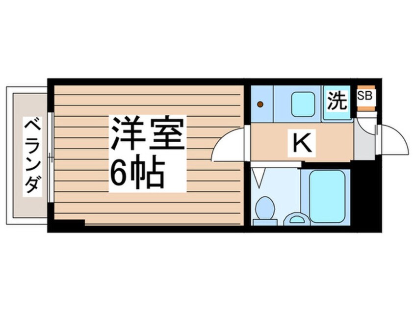 間取図 ＣＯＺＹ久米川