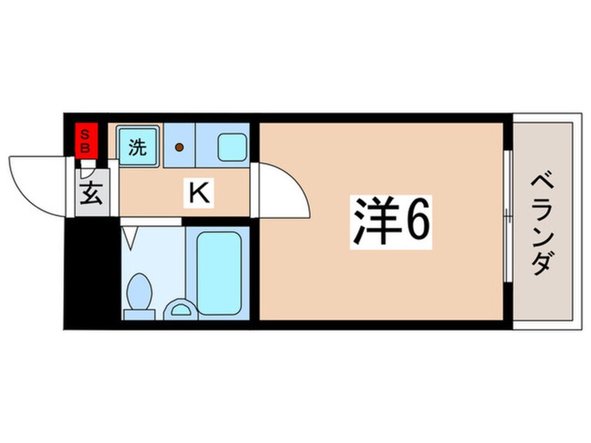 間取図 ＣＯＺＹ久米川