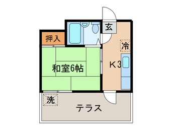 間取図 ハセガワハイム