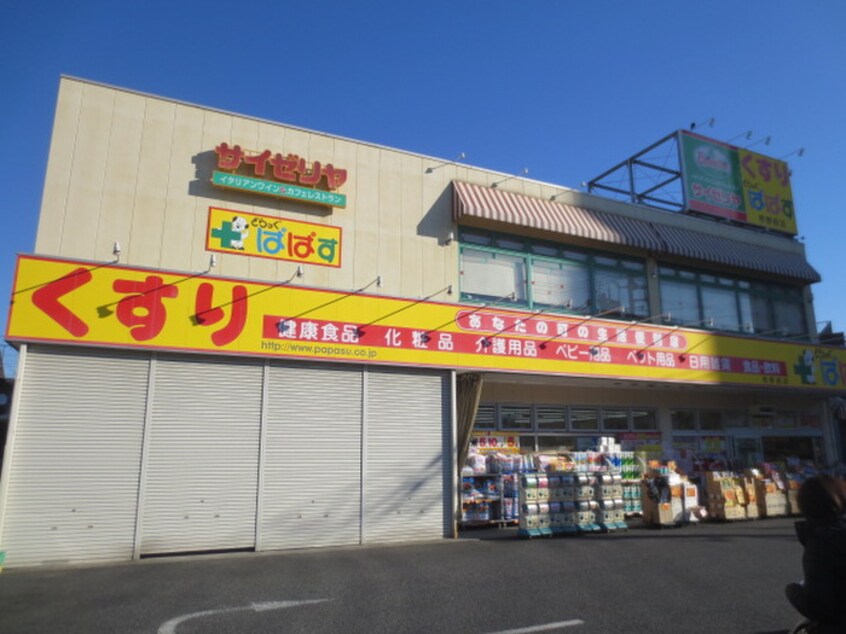 ドラッグぱぱす(ドラッグストア)まで260m ハセガワハイム