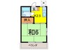 ソレ－ジュ本橋 1Kの間取り