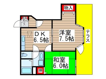 間取図 エクセルハイツ