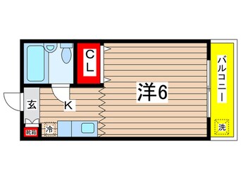 間取図 さつきコーポ