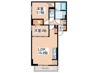 間取図 シャトレー町田