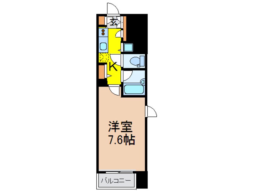 間取図 パレステュディオ六本木(101)