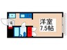 ヴァンベール 1Rの間取り