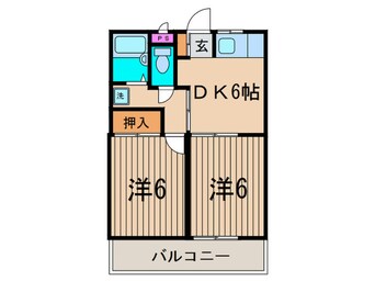 間取図 Ｃ・Ｓ堂乃下