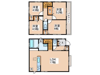 間取図 Kolet青梅長淵#03