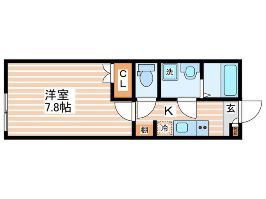 間取図 ｃｈａｔｔｅｔ