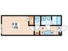 ｃｈａｔｔｅｔ 1Kの間取り