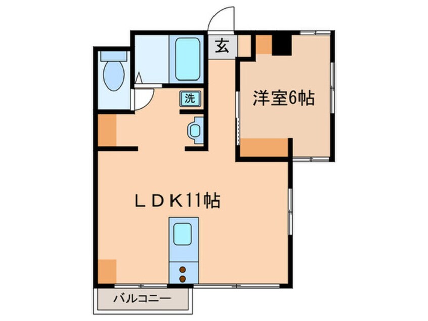 間取図 フェリス宮前平２