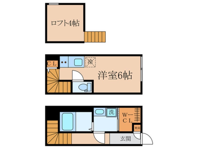 間取図 stage野方